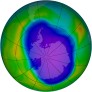 Antarctic Ozone 2006-10-07